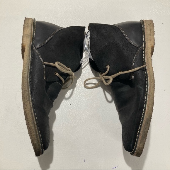 GRAVITY POPE Sz 40 Chukka Lace Up Leather Rubber Soles  Boots - Picture 7 of 11